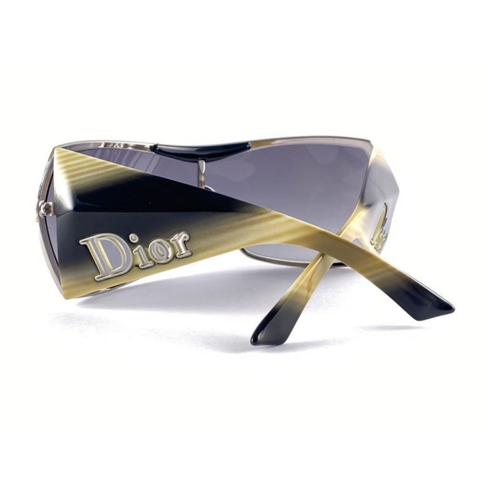 Dior Elegant Black and Gold Sunglasses - Picture 7 of 13